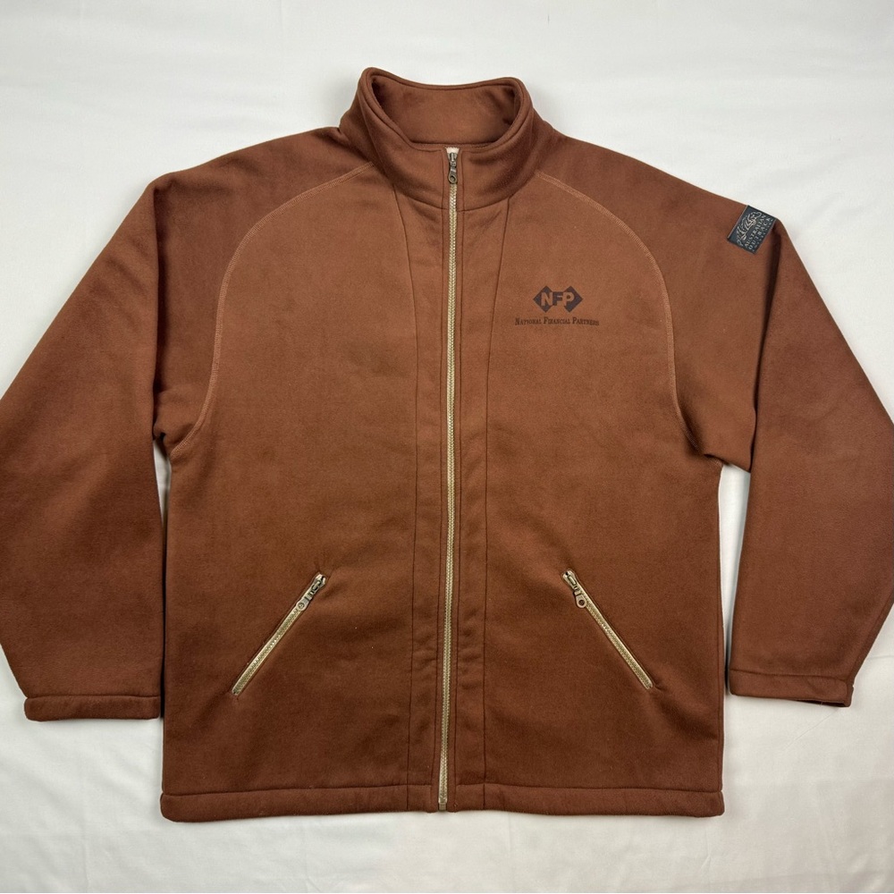 The Australian Outback Collection Mens Fleece Jacket Sz Large Made in Canada